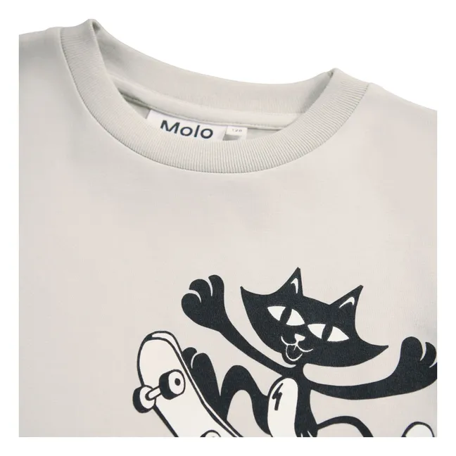 Rodney Alien organic cotton T-shirt | Beige
