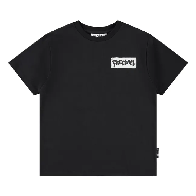 Rodney Skate Love organic cotton T-shirt | Black