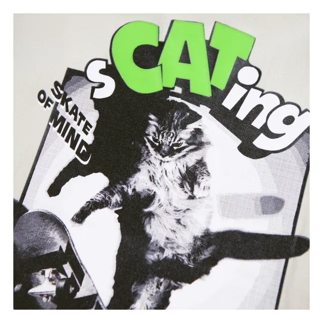 T-shirt Riley Scating Coton | Gris