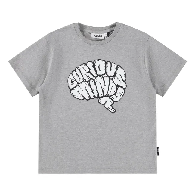 T-shirt Riley Coton Bio | Gris