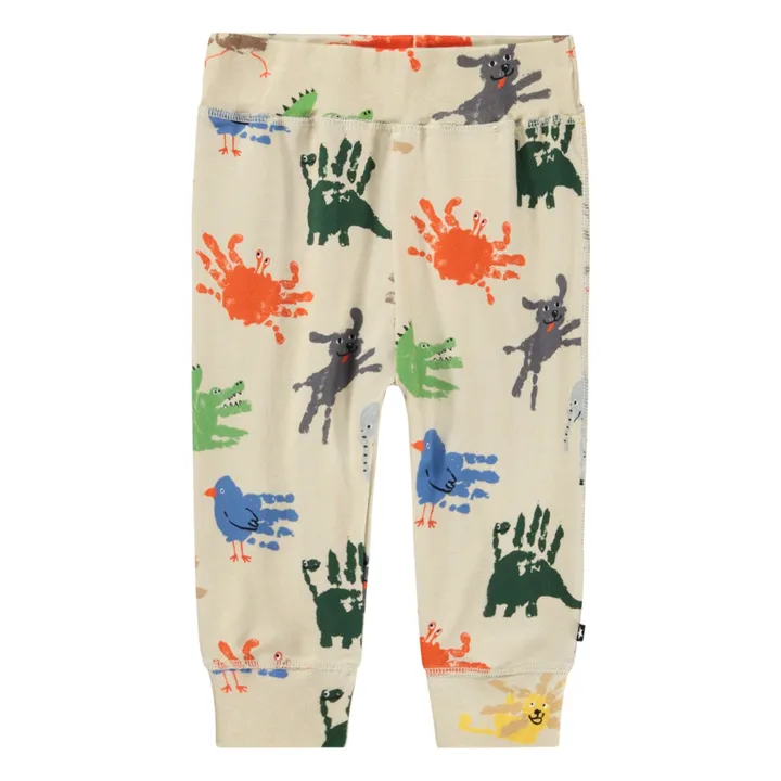 Jogger Coton Bio | Beige- Image produit n°0