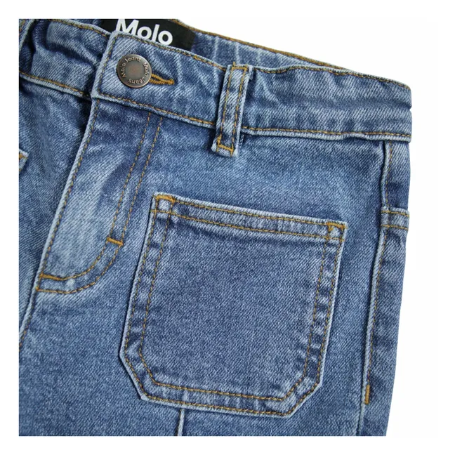 Adina Organic Cotton Jeans | Navy blue