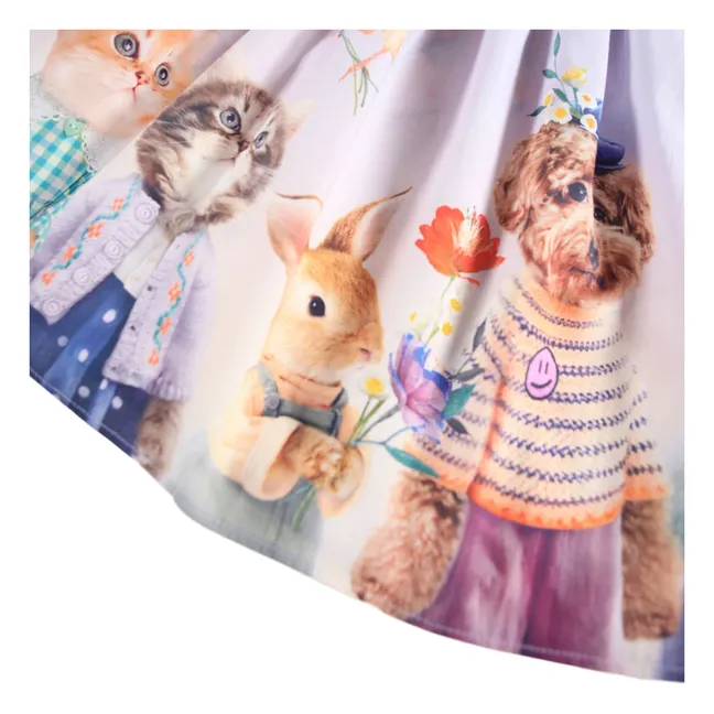 Robe Casis Coton Bio | 	Lilas