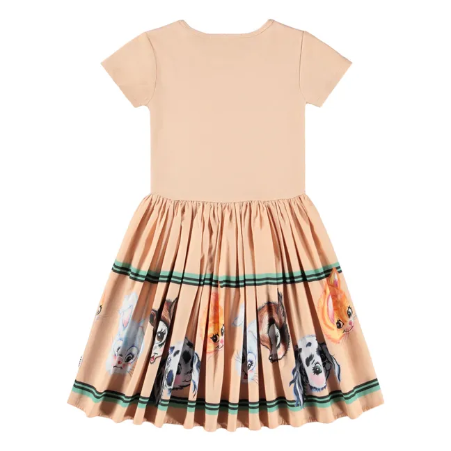 Robe Cissa Coton Bio | Rose pêche