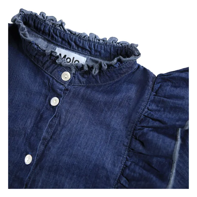 Blouse Raphaella Coton Bio | Bleu marine