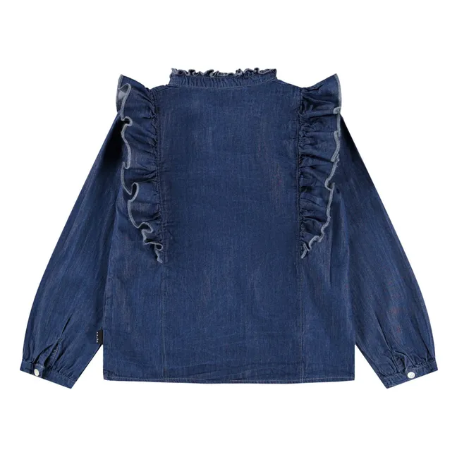 Blouse Raphaella Coton Bio | Bleu marine