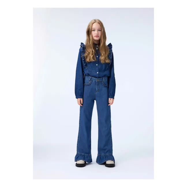 Blouse Raphaella Coton Bio | Bleu marine