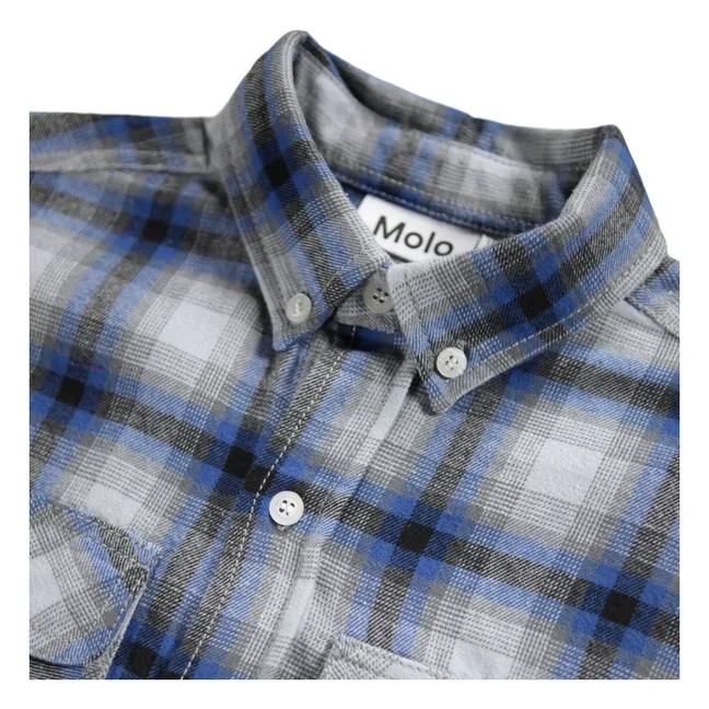 Rozzy organic cotton shirt | Navy blue