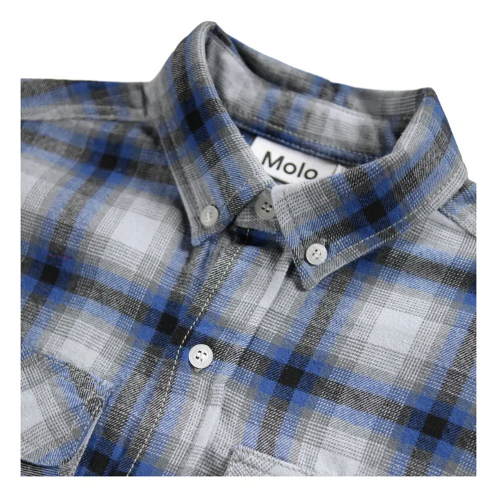Chemise Rozzy Coton Bio | Bleu marine- Image produit n°4