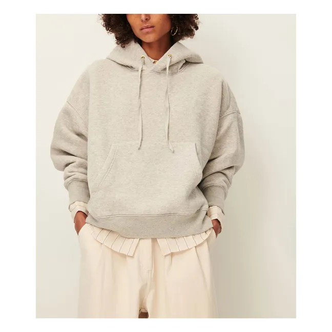 Sweat Hoodie | Gris chiné