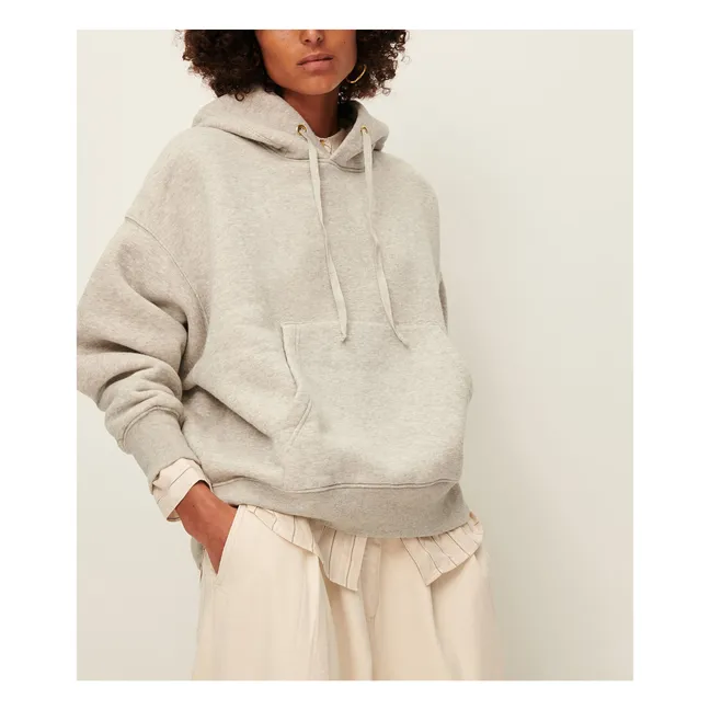 Sweat Hoodie | Gris chiné