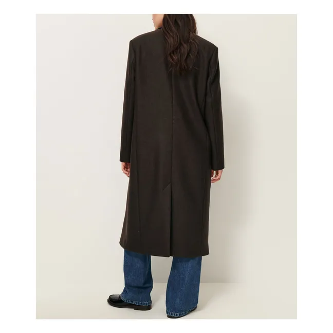Manteau Nara Laine | Marron
