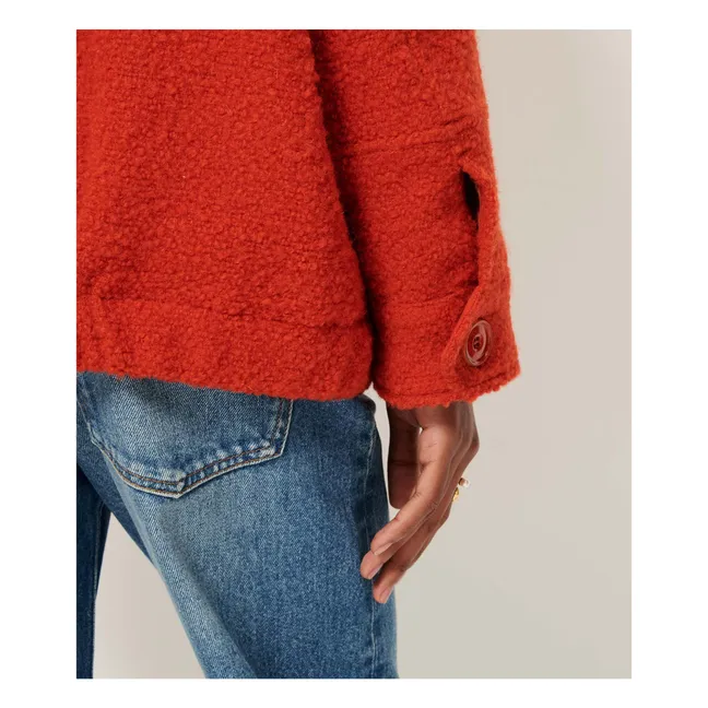 Manteau Morrison Laine | Orange