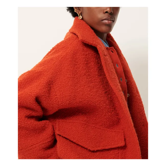 Manteau Morrison Laine | Orange