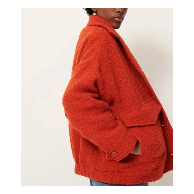 Manteau Morrison Laine | Orange