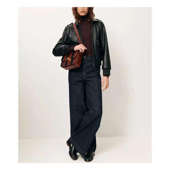 Blouson Miley Cuir | Noir
