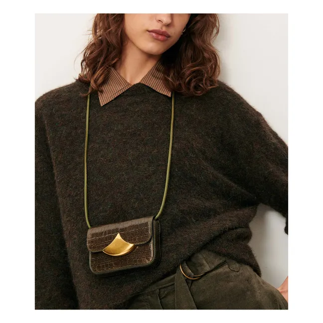 Pull London Alpaga | Vert Lichen