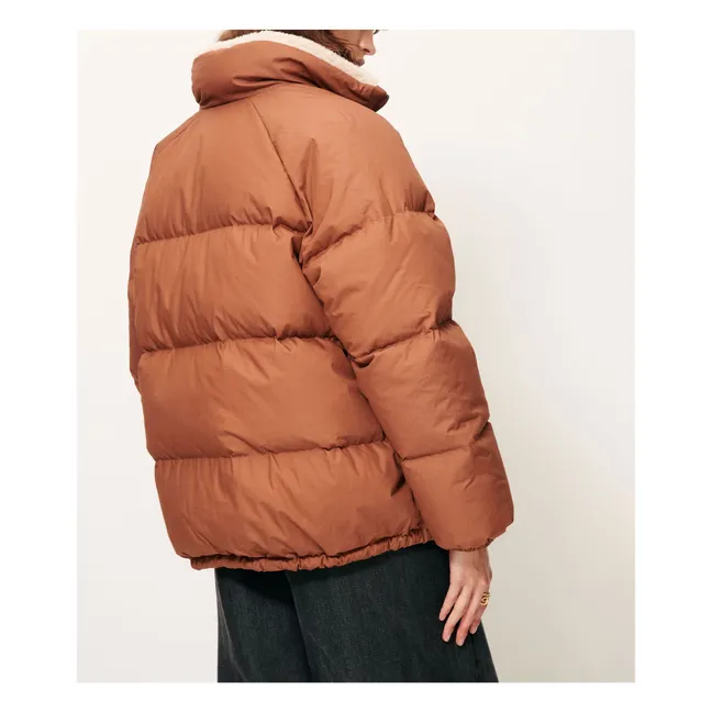 Livingstone organic cotton down jacket | Camel