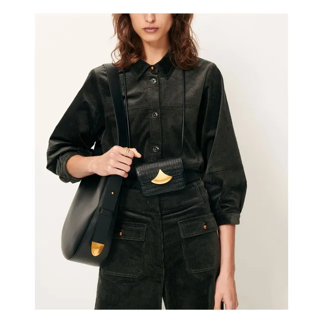 Sur-Chemise Leotown Coton Bio | Gris foncé