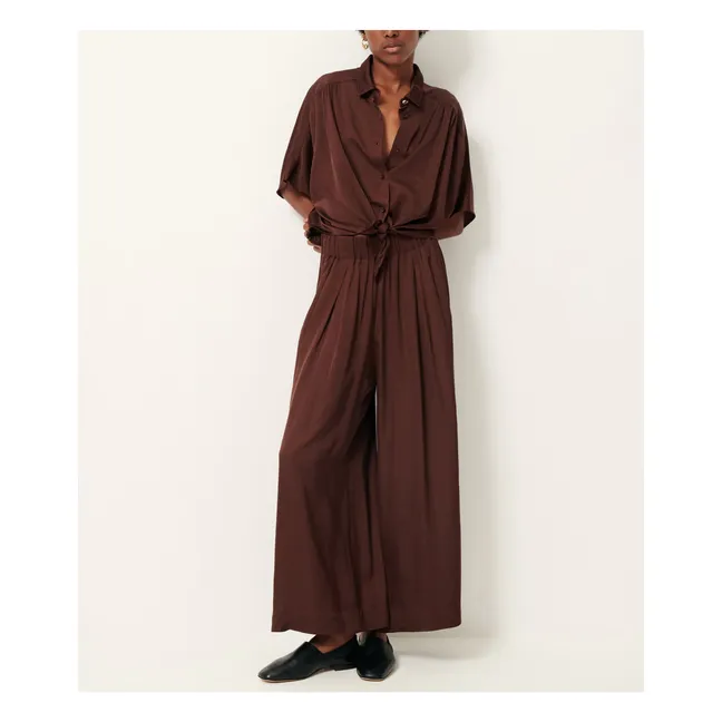Pantalon Isla Night | Marron