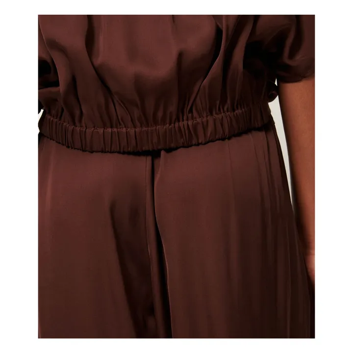 Pantalon Isla Night | Marron- Image produit n°3