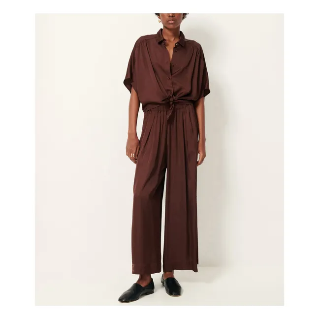 Pantalon Isla Night | Marron