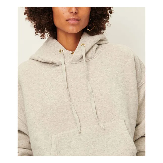 Sweat Hoodie | Gris chiné