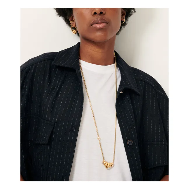 Sur-Chemise Wiltonia Rayée | Bleu marine