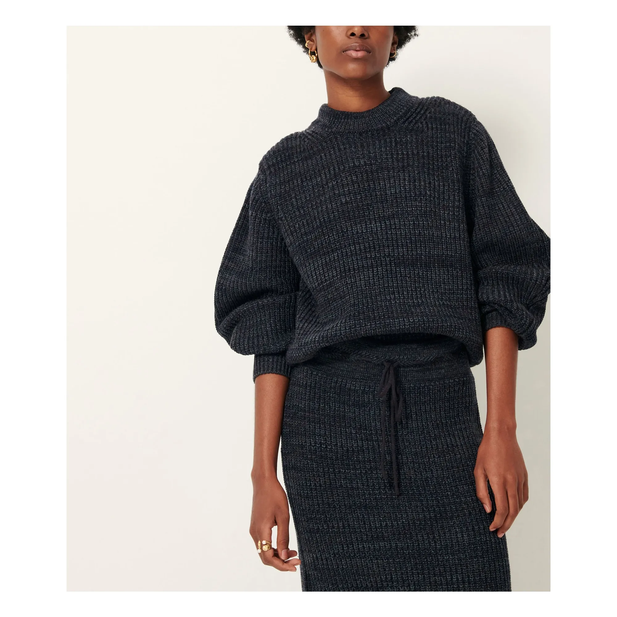 Sessùn Blue Green Wadden Sweater