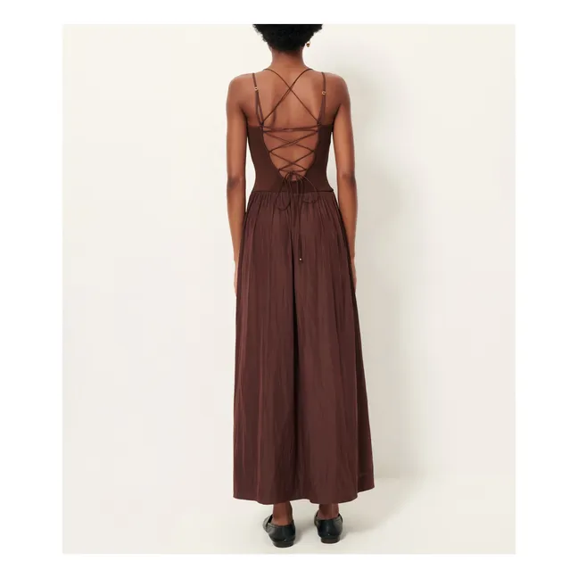 Robe Sweet Mambo Fibres Recyclées | Marron