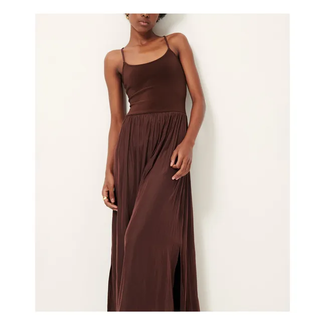 Robe Sweet Mambo Fibres Recyclées | Marron