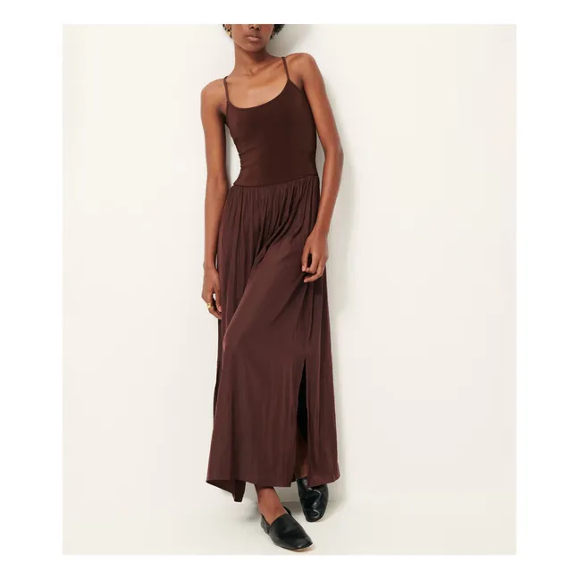 Robe Sweet Mambo Fibres Recyclées | Marron