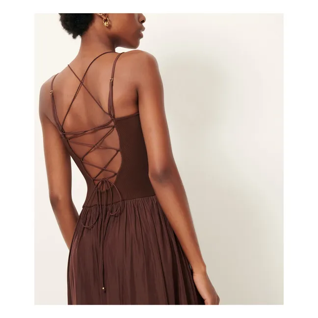 Robe Sweet Mambo Fibres Recyclées | Marron