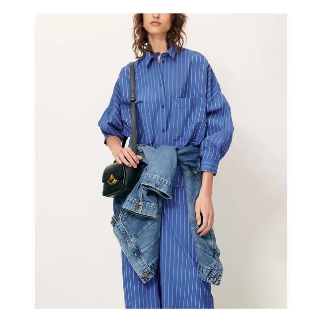 Pantalon Provencia Rayé | Bleu