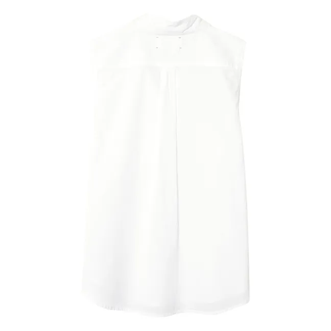 Chemise Brooks Popeline de Coton | Blanc