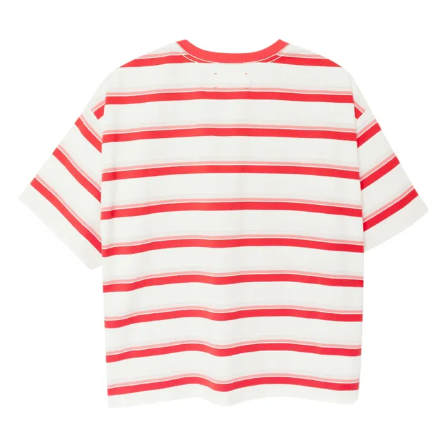 T-shirt Paulina Rayé | Blanc