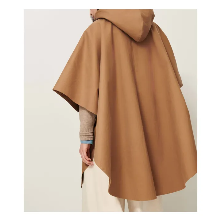 Cape Castelwick Coton Bio | Camel- Image produit n°3