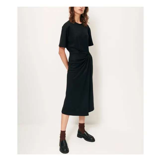Brera Recycled Fiber Dress | Black