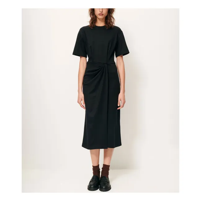 Brera Recycled Fiber Dress | Black