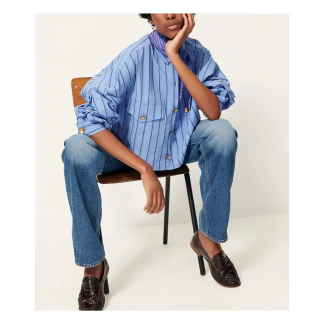 Chemise Balanca Rayée | Bleu