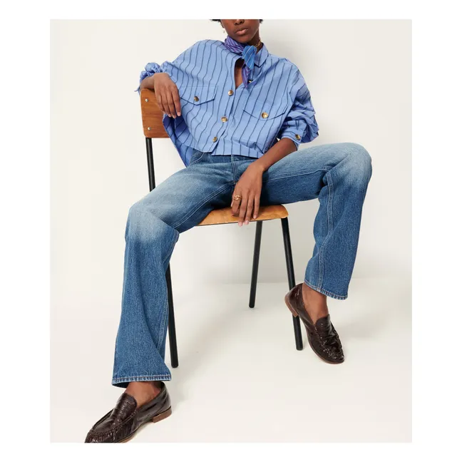 Chemise Balanca Rayée | Bleu