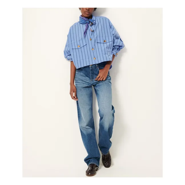 Chemise Balanca Rayée | Bleu