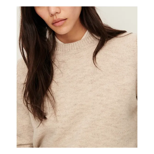 Pull Silty Laine Mérinos | Ecru
