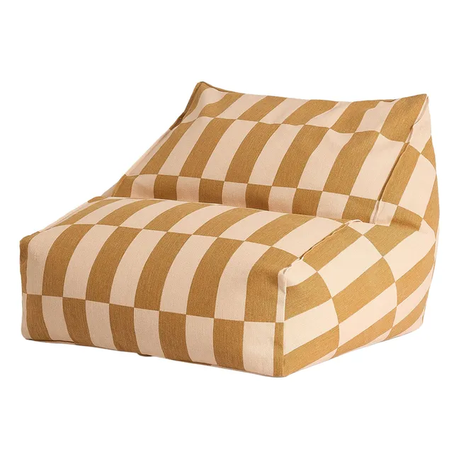 Pouf Vibes | Jaune moutarde