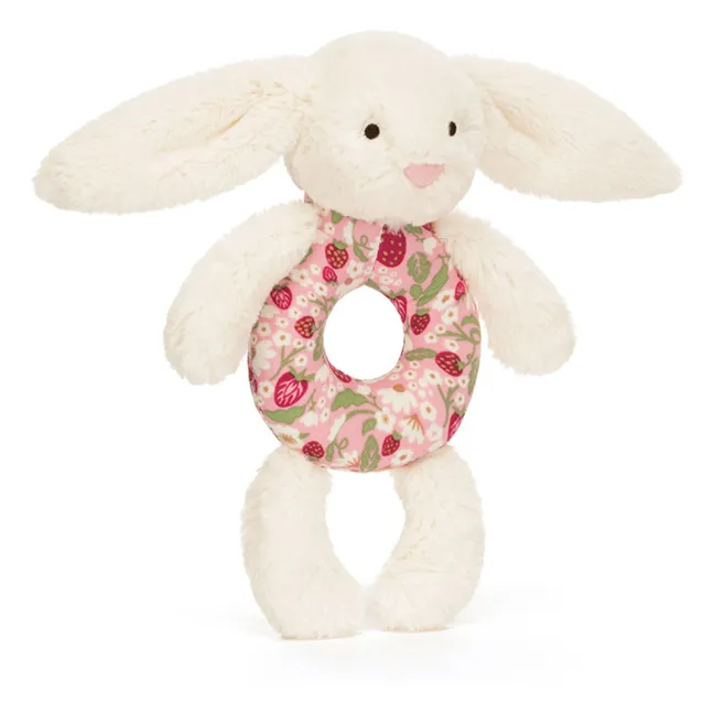 Hochet Bunny Berry | Crème