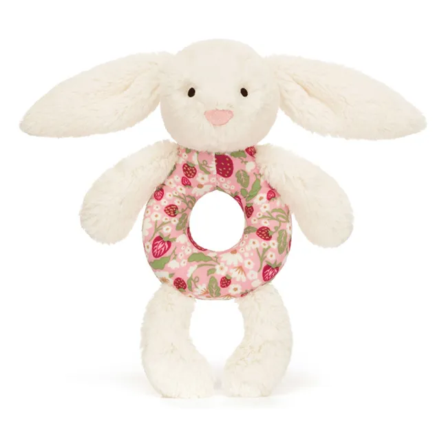 Hochet Bunny Berry | Crème