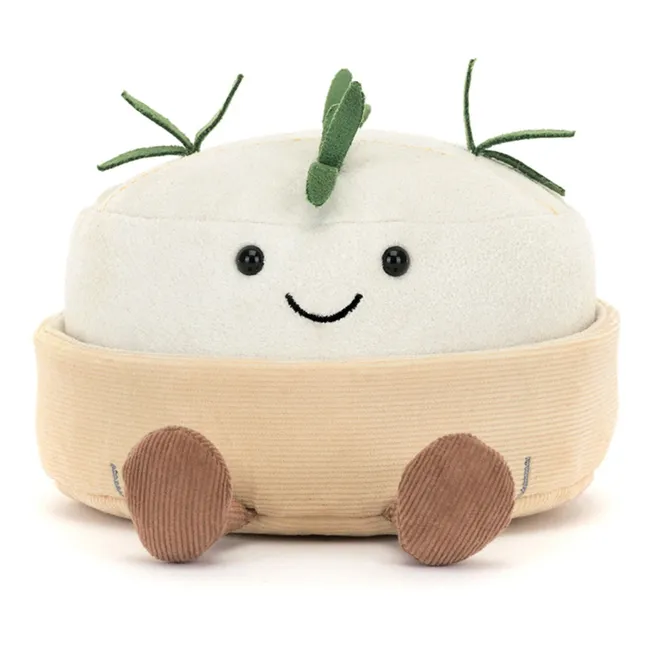 Peluche Camembert | Blanc