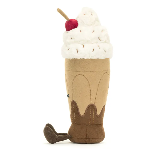 Peluche Milkshake Marin | Marron