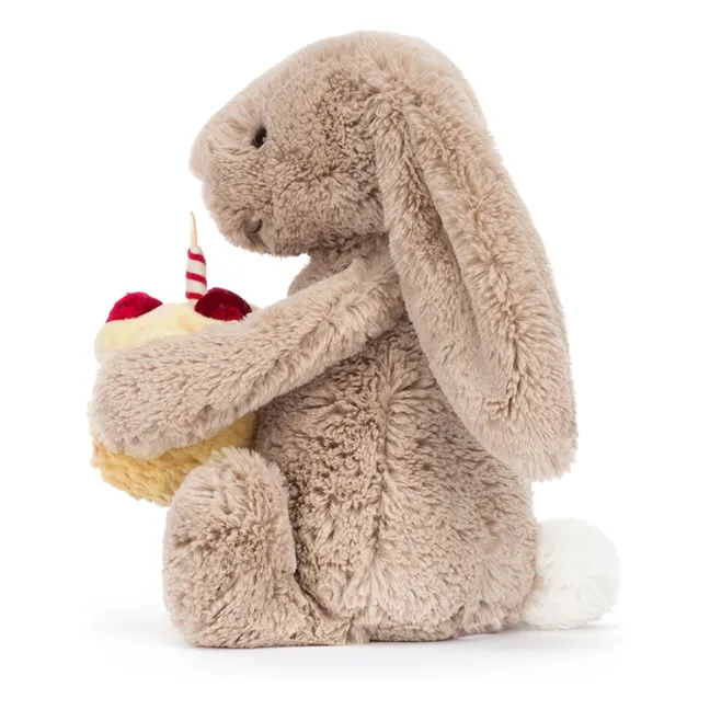 Peluche Bunny Birthday | Beige