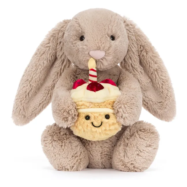 Peluche Bunny Birthday | Beige